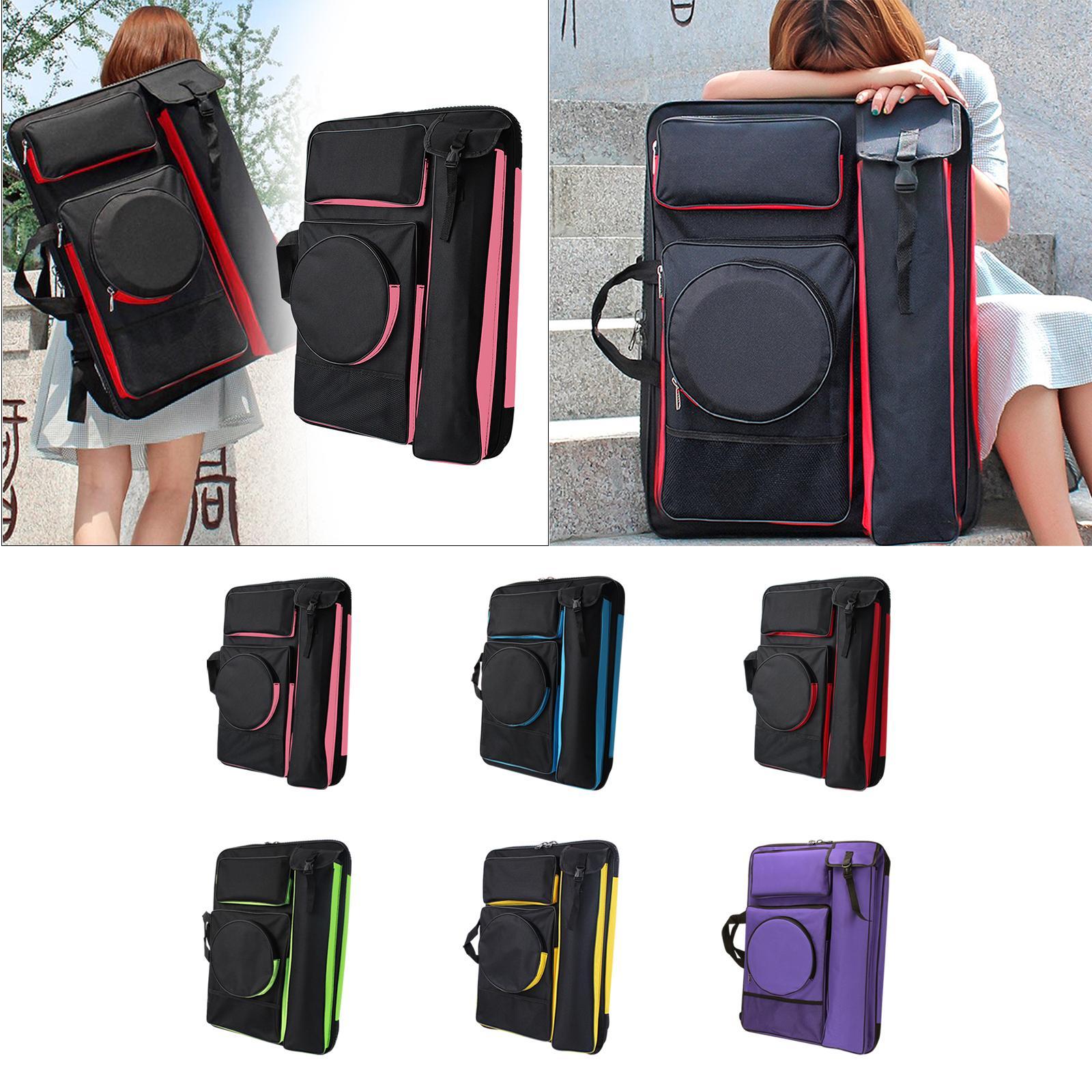 Travel Accessories Drawing - Oxford-Stoff-Künstler-Rucksack, A4-Kunstkoffer, Malbrett, Tragetasche für Reisen,