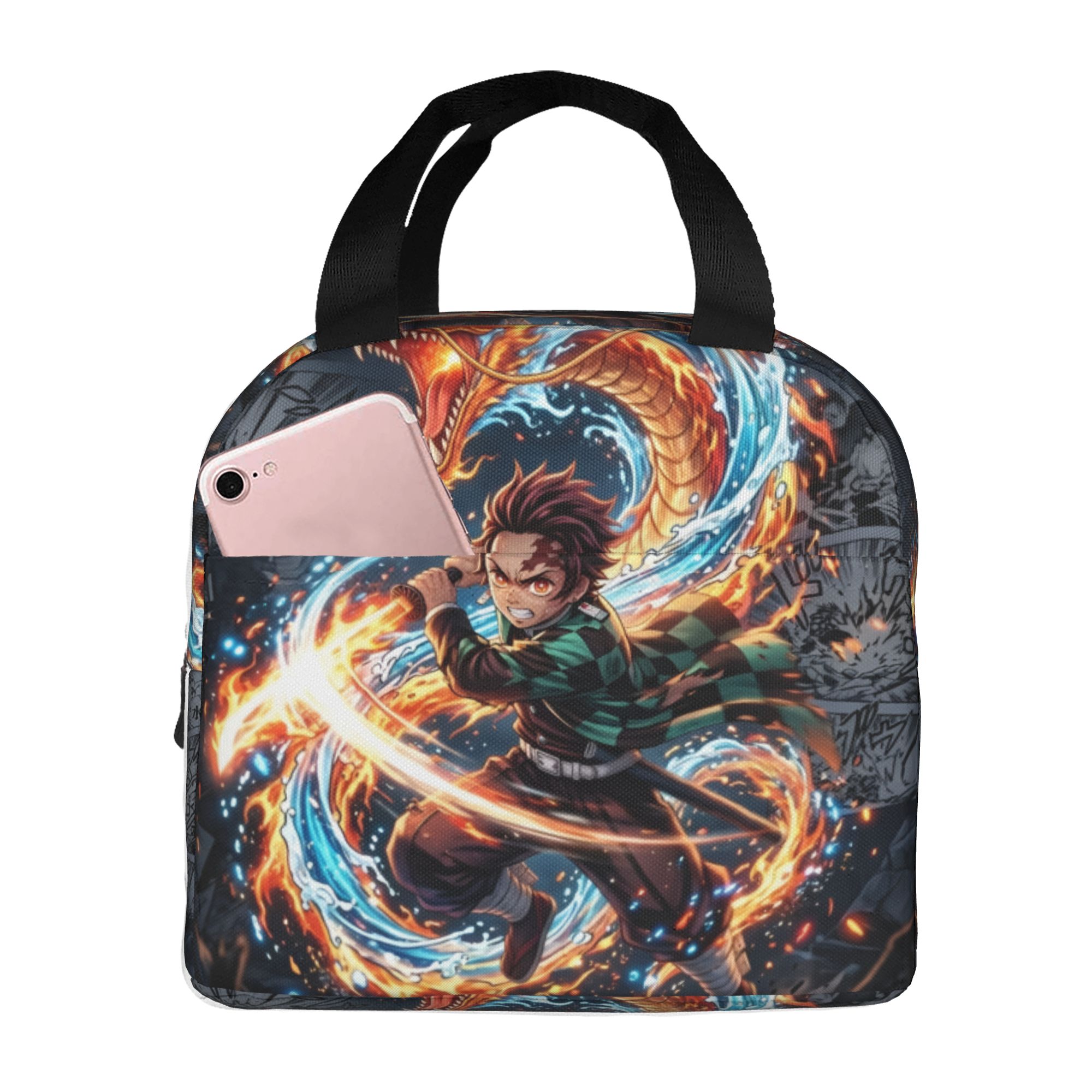 Travel Accessories 2022 - Benutzerdefinierte D-Demons Slayers isolierte Lunchtaschen für