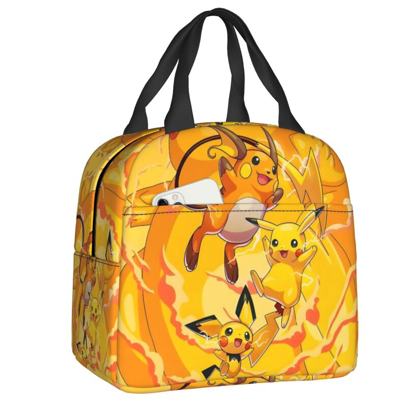 Travel Accessories 2022 - Benutzerdefinierte P-Pikachus Kawaii Isolierte Lunchtasche, tragbare