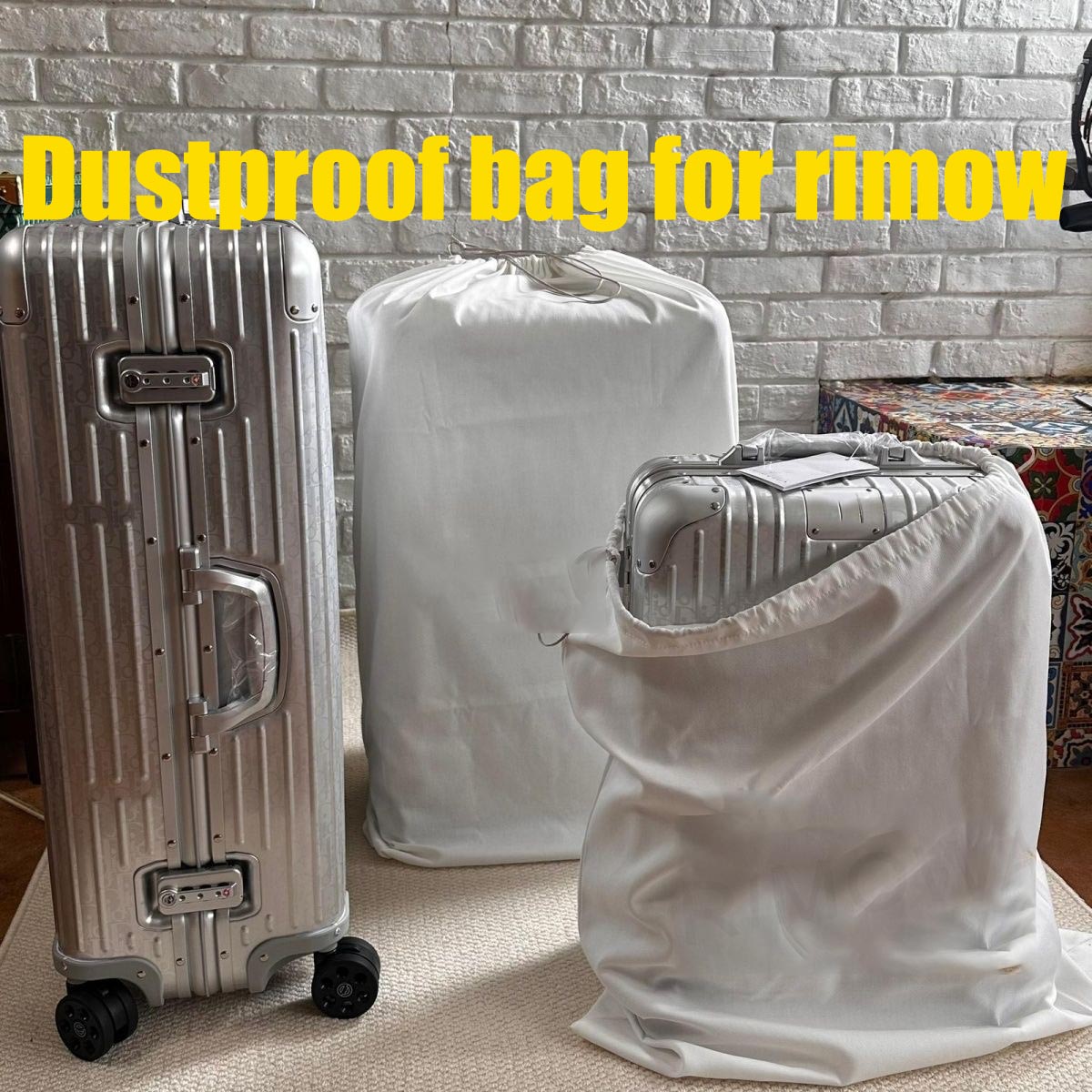 Travel Accessories 2022 - Staubdichter Kofferbezug aus Baumwolle für Rimowa-Gepäck,