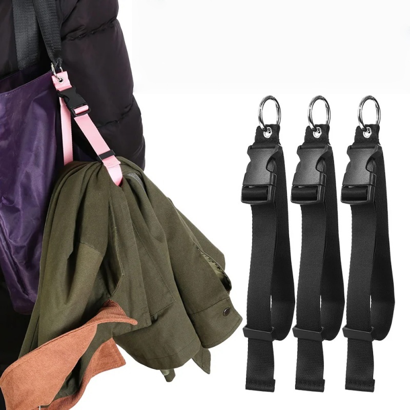 Travel Packing Cube - Karabiner-Reisegurt für Gepäck, Verstellbarer Elastischer Taschenhalter