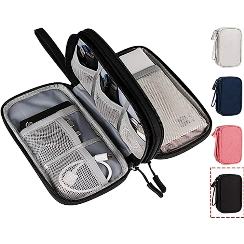 Travel Accessories Organizer - Reise-Kabeltasche Tragbare Digitale Aufbewahrungstasche Ladegerät-Datenkabel-USB-Organizer Wasserdichte