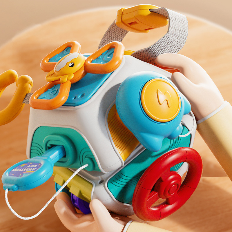 Travel Accessories Toddler - Baby Busy Board Cube Montessori Sinnesspielzeug