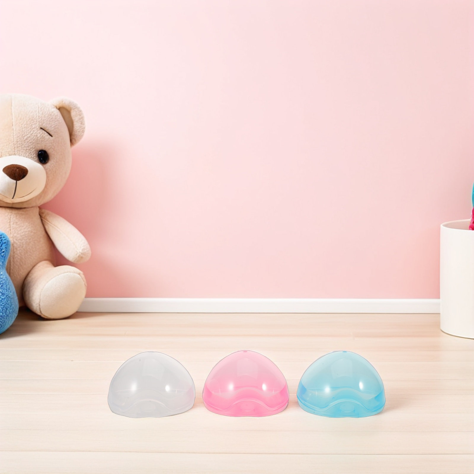 Travel Accessories Toddler - 12 Stück Schnuller-Aufbewahrungsbox Tragbare Transparente Schutzhülle