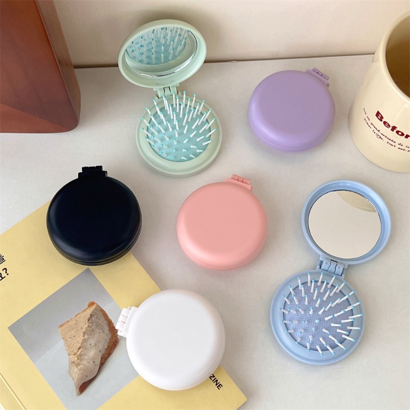 Travel Accessories For 10 Year Old Girl - 1-teilige tragbare Mini-Reise-Haarbürste für Kinder und