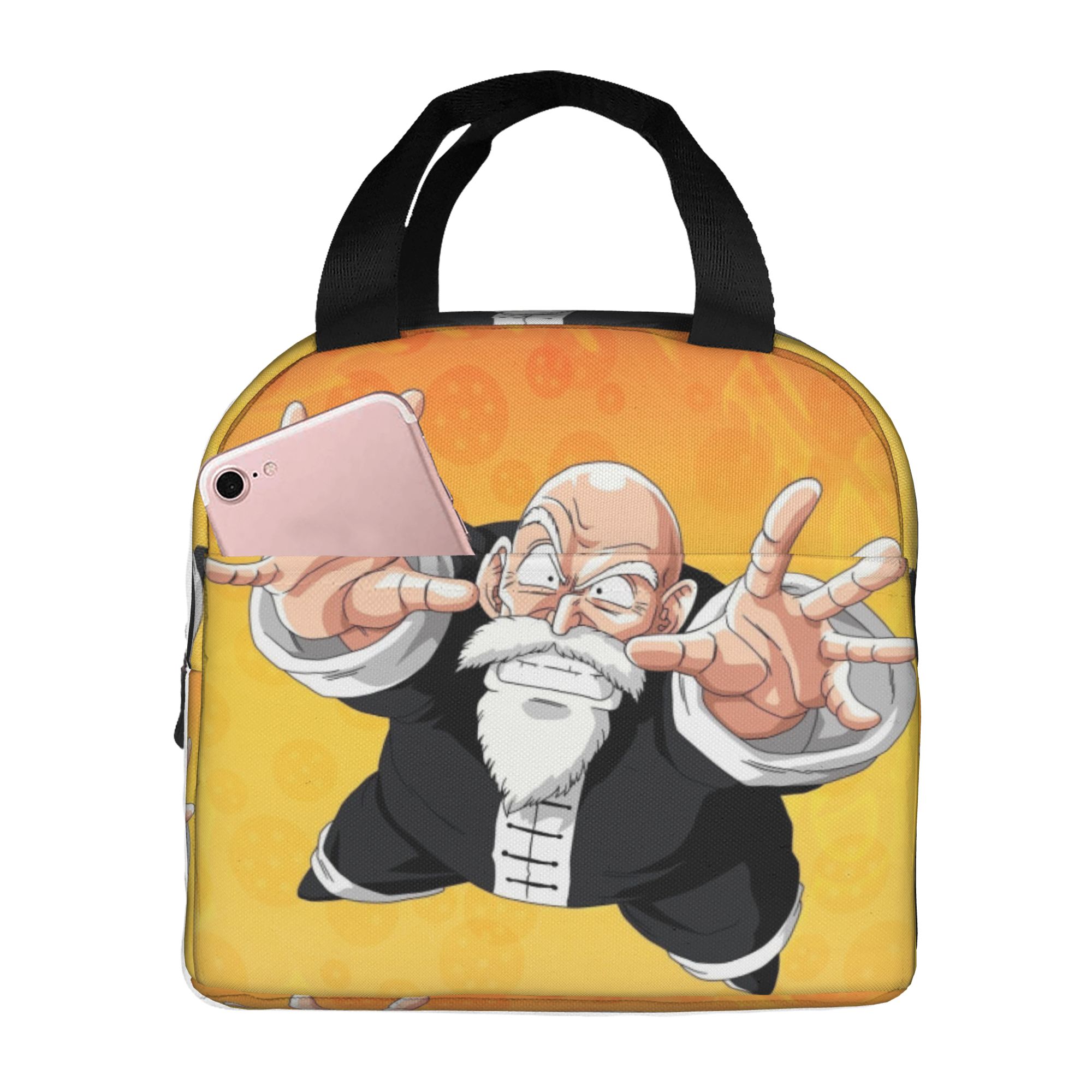Travel Accessories 2022 - D-Dragon B-Ball Masters Roshis Thermoisolierte Lunchtaschen,