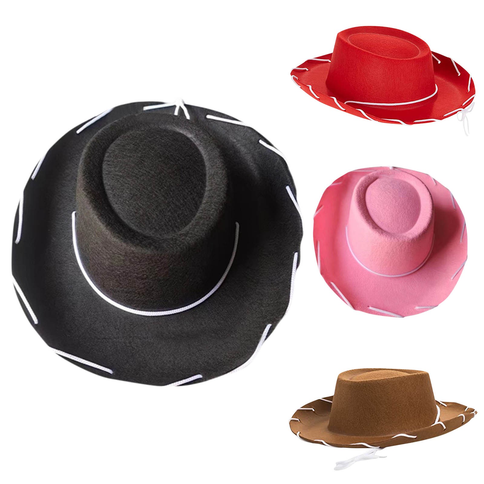 Travel Accessories Toddler - Kinder-Cowboyhut, klassischer Western-Cowgirl-Sombrero aus Filz mit