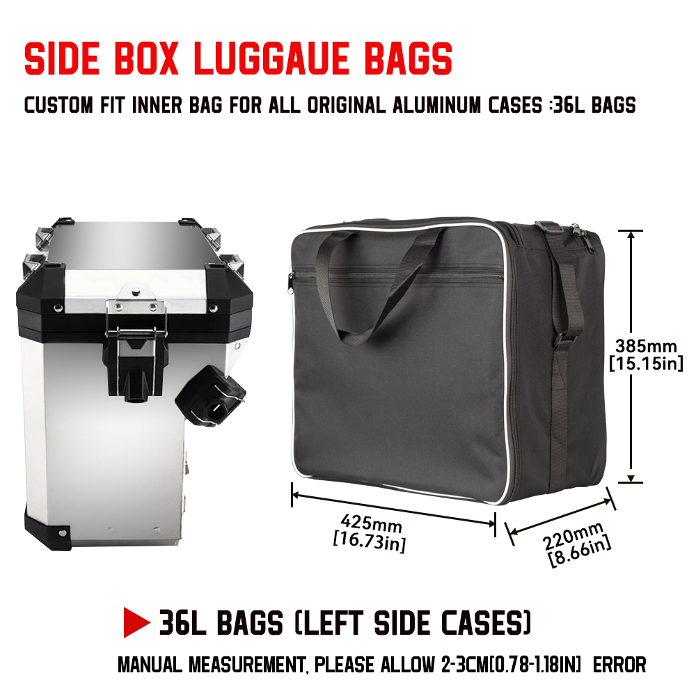 Motorrad-Gepäcktaschen für BMW – Travel Packing Cube Bewertung und Preis