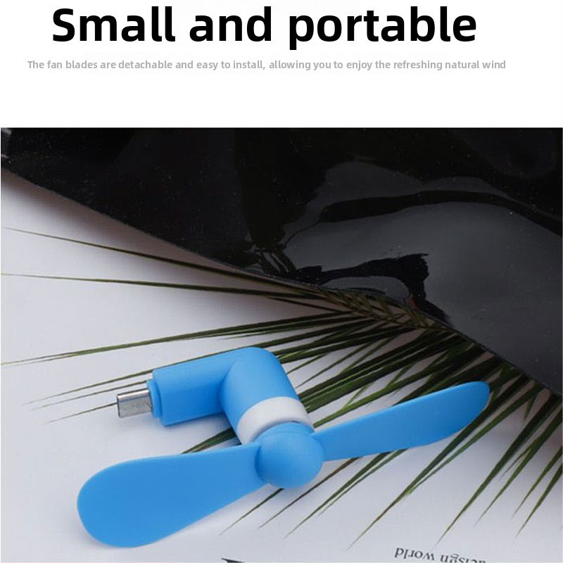 Typ-C Mini-Handy-Lüfter, Tragb – Travel Accessories And Gadgets Bewertung und Preis
