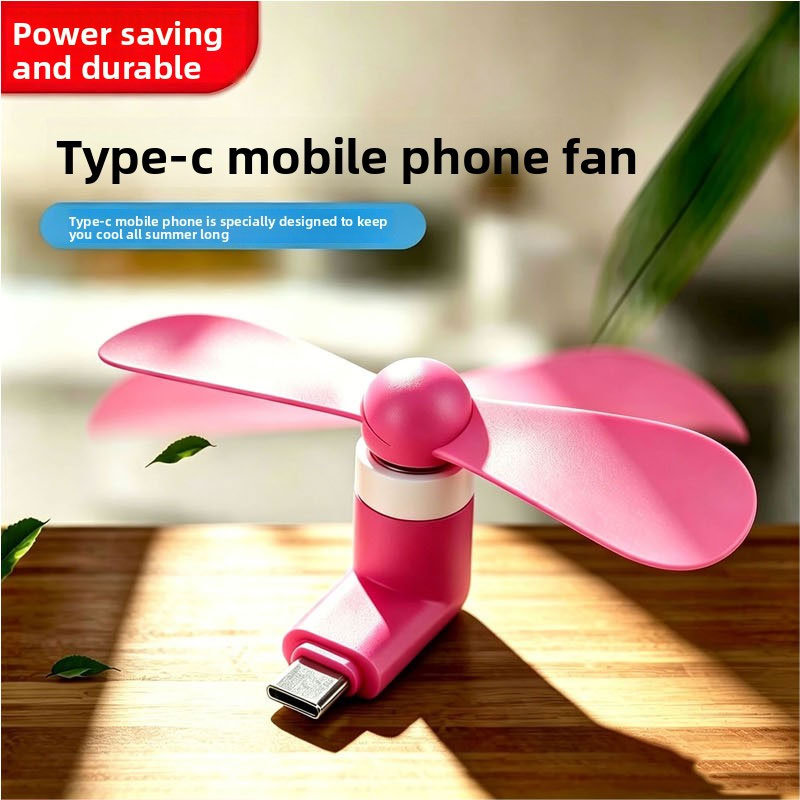 Typ-C Mini-Handy-Lüfter, Tragb – Travel Accessories And Gadgets Bewertung und Preis
