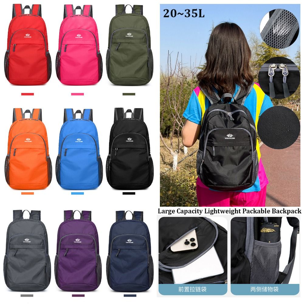 20–35 l, verstaubarer Rucksack – Packable Daypack Foldable Bewertung und Preis