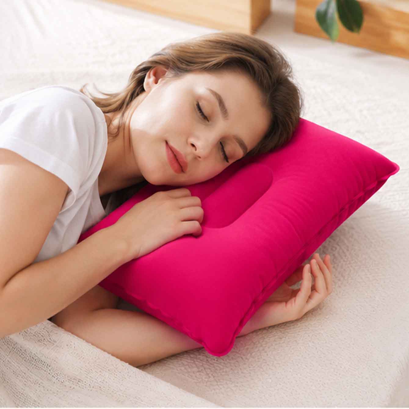 2er-Pack Ultraleichtes Aufblas – Travel Pillow Inflatable Bewertung und Preis