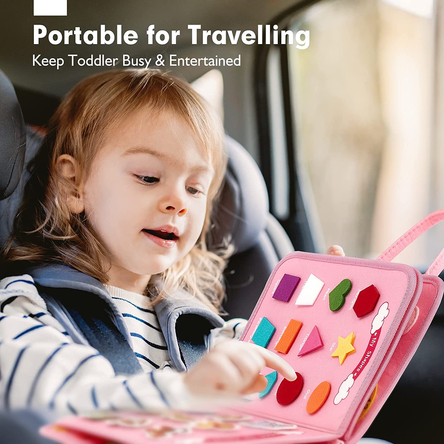 Montessori-Spielzeug, beschäft – Travel Accessories Toddler Bewertung und Preis