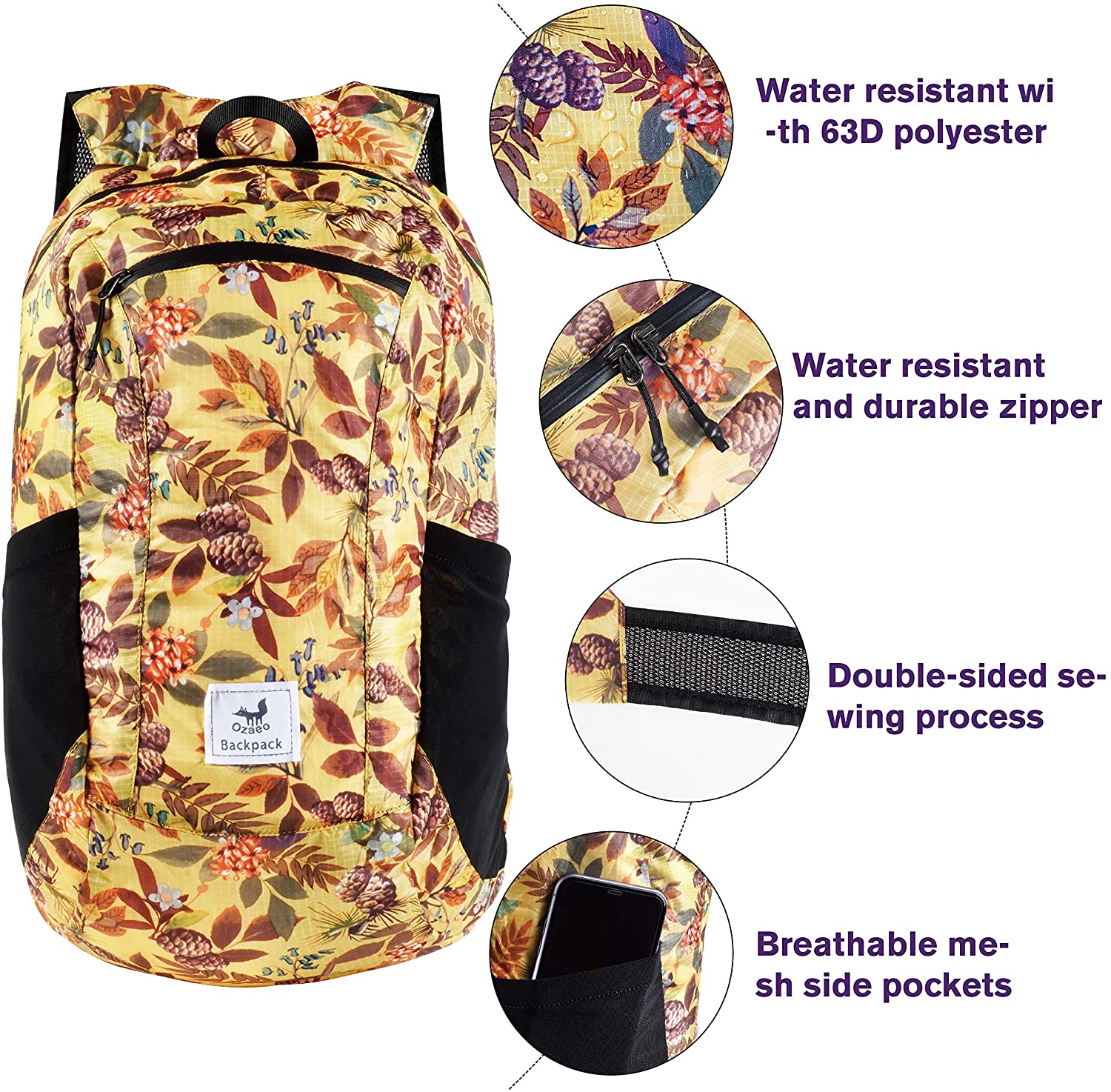 Leichter und faltbarer Tages r – Packable Daypack Foldable Bewertung und Preis