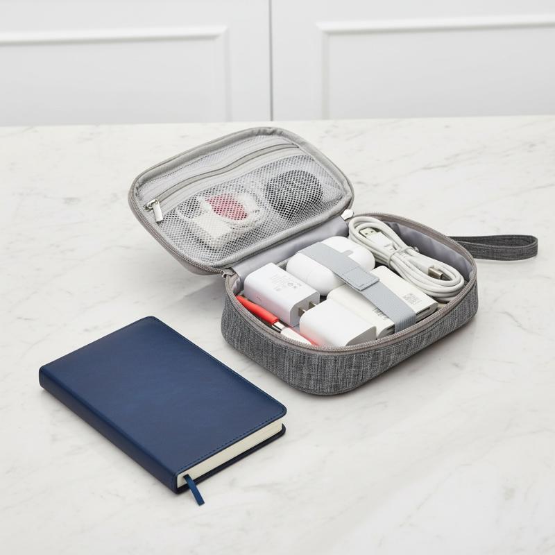 Doppelschichtige Kabelaufbewah – Travel Accessories And Gadgets Bewertung und Preis