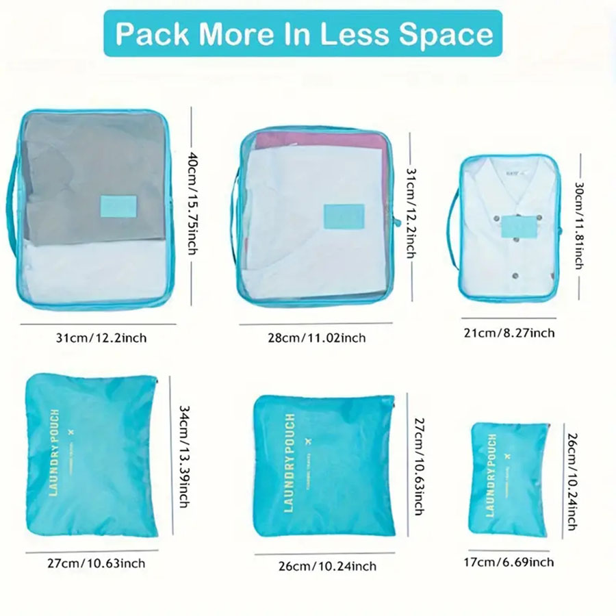 6 stücke Reise Veranstalter La – Travel Packing Cube Bewertung und Preis