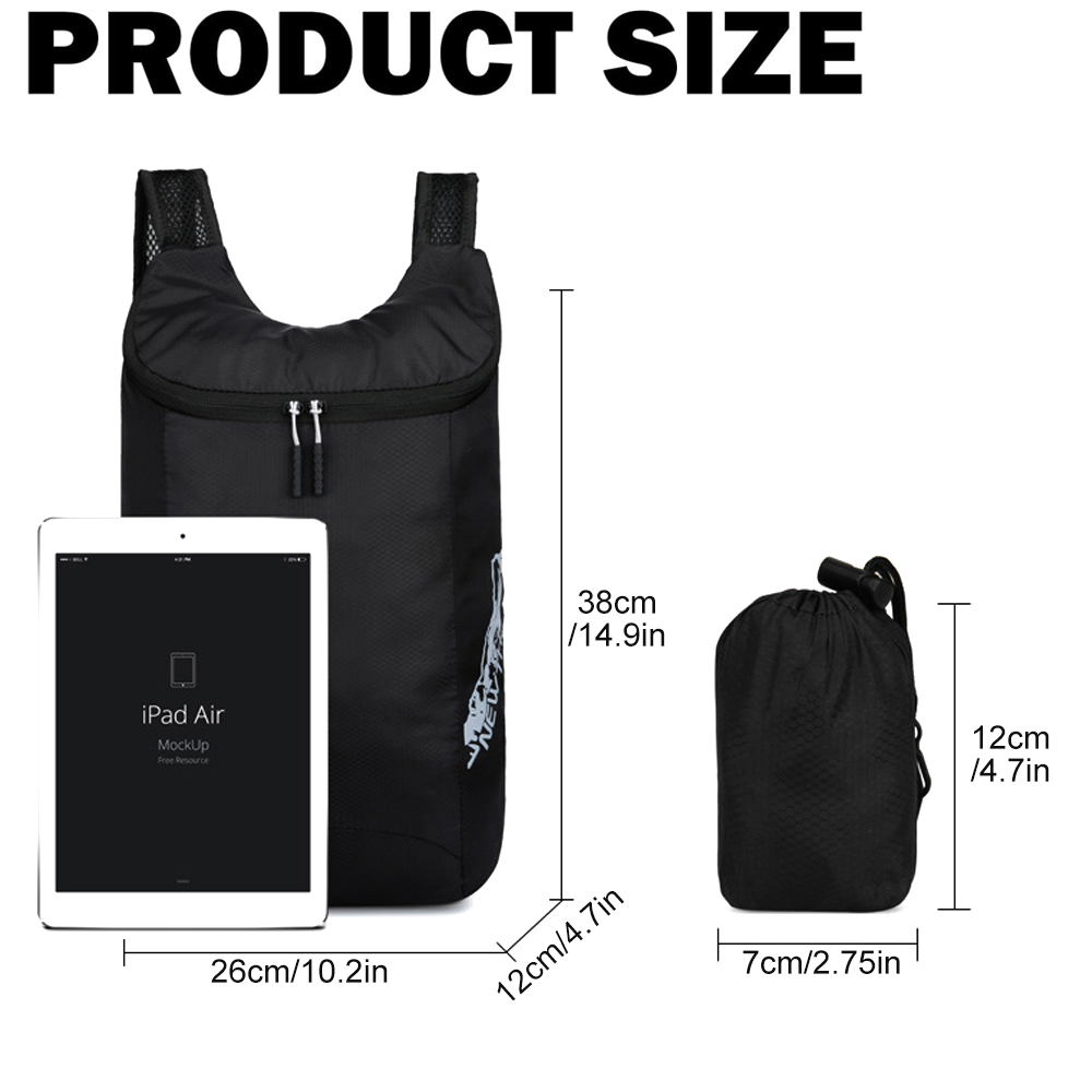 1 Stück Wanderrucksack, wasser – Packable Daypack Foldable Bewertung und Preis