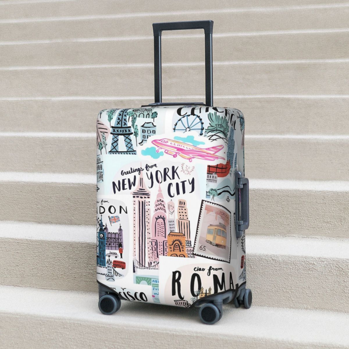 Reisedrucke Kofferhülle New Yo – Travel Accessories New York Bewertung und Preis
