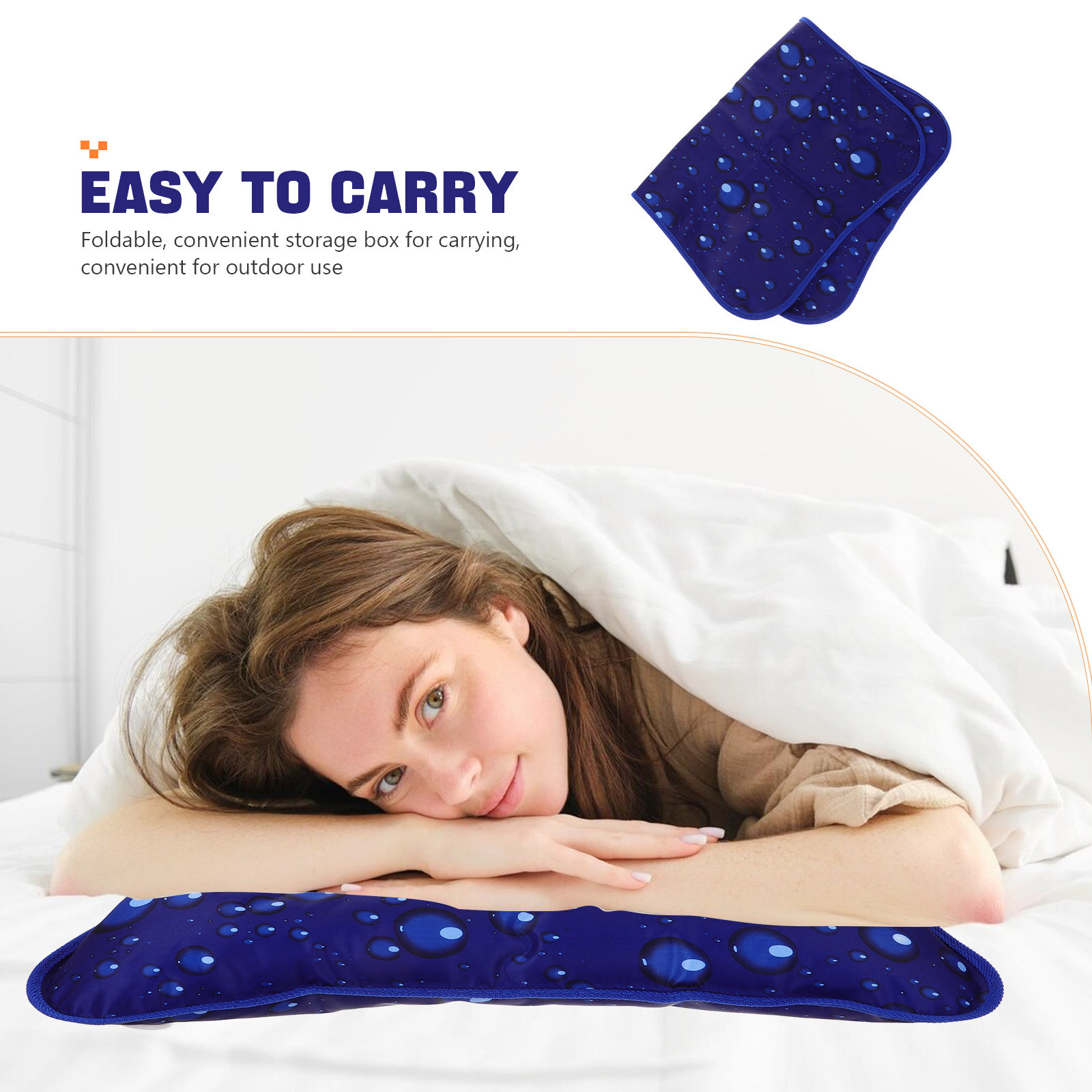 Wasserbefüllbares Kühlkissen,  – Travel Pillow Inflatable Bewertung und Preis
