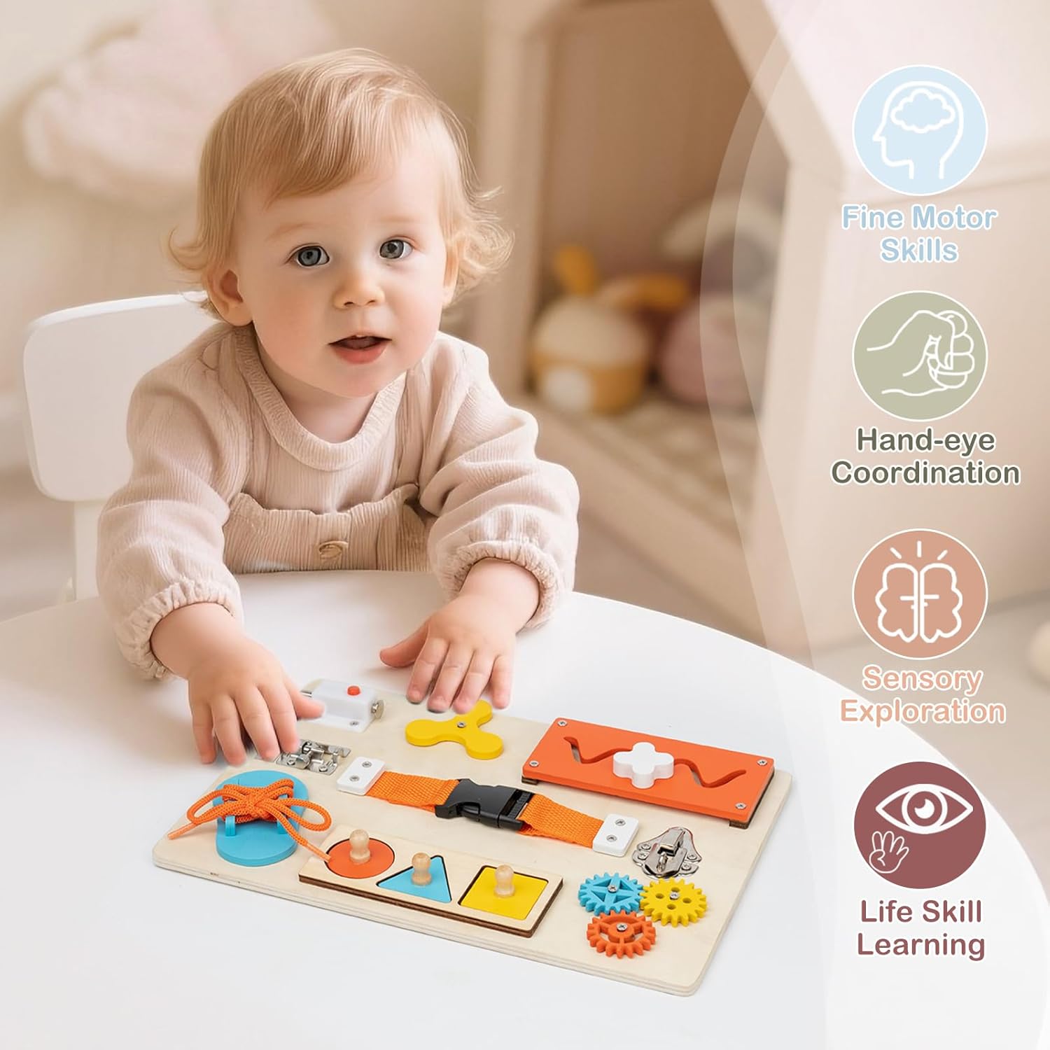 Montessori-Arbeitsbrett für Kl – Travel Accessories Toddler Bewertung und Preis