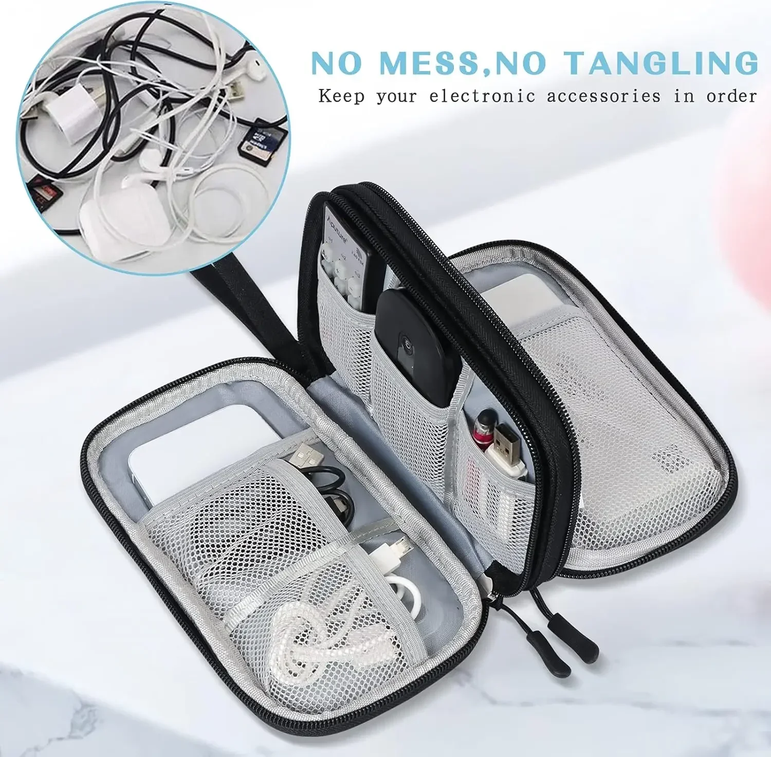 Reise-Kabeltasche Tragbare Dig – Travel Accessories Organizer Bewertung und Preis
