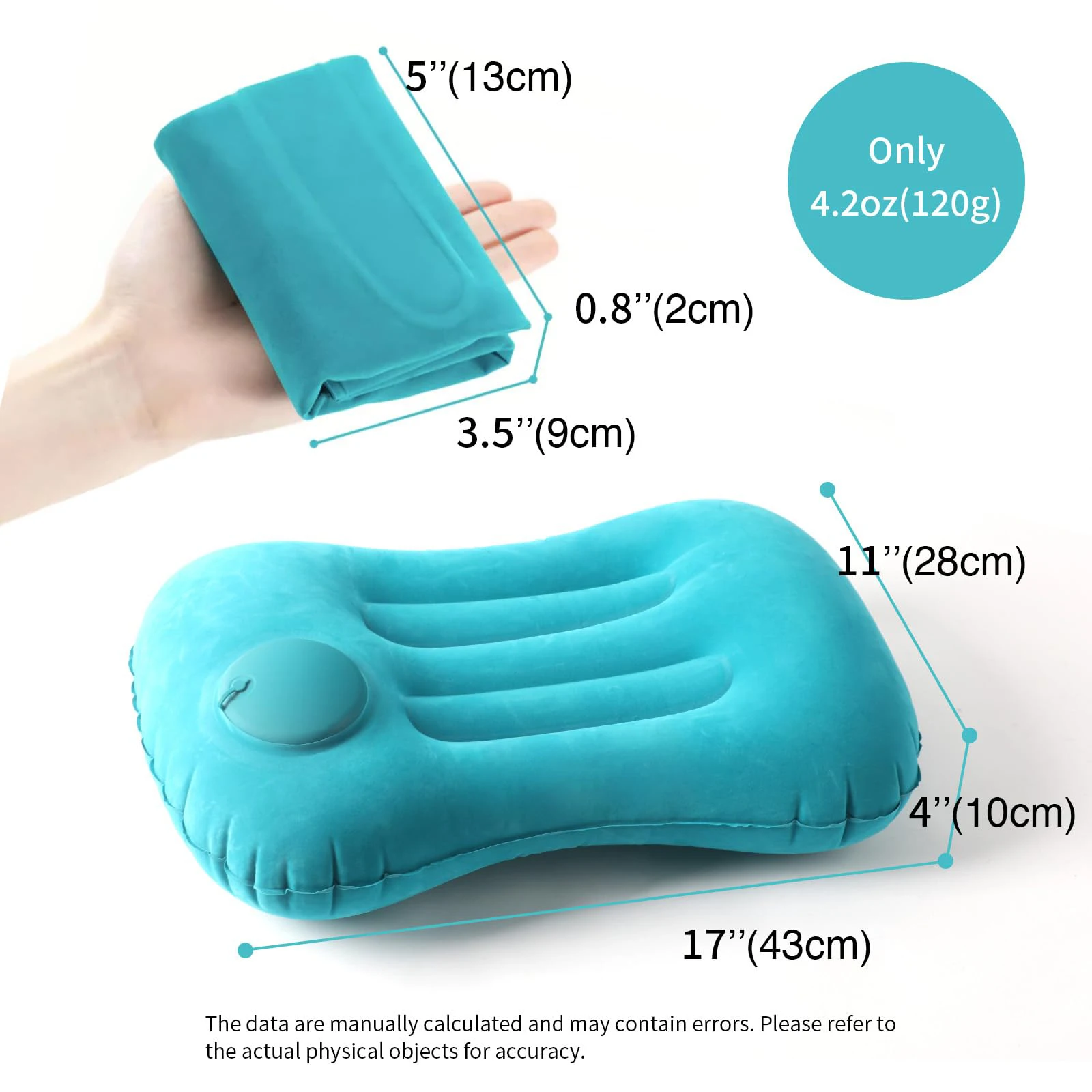 Tragbares, bequemes aufblasbar – Travel Pillow Inflatable Bewertung und Preis
