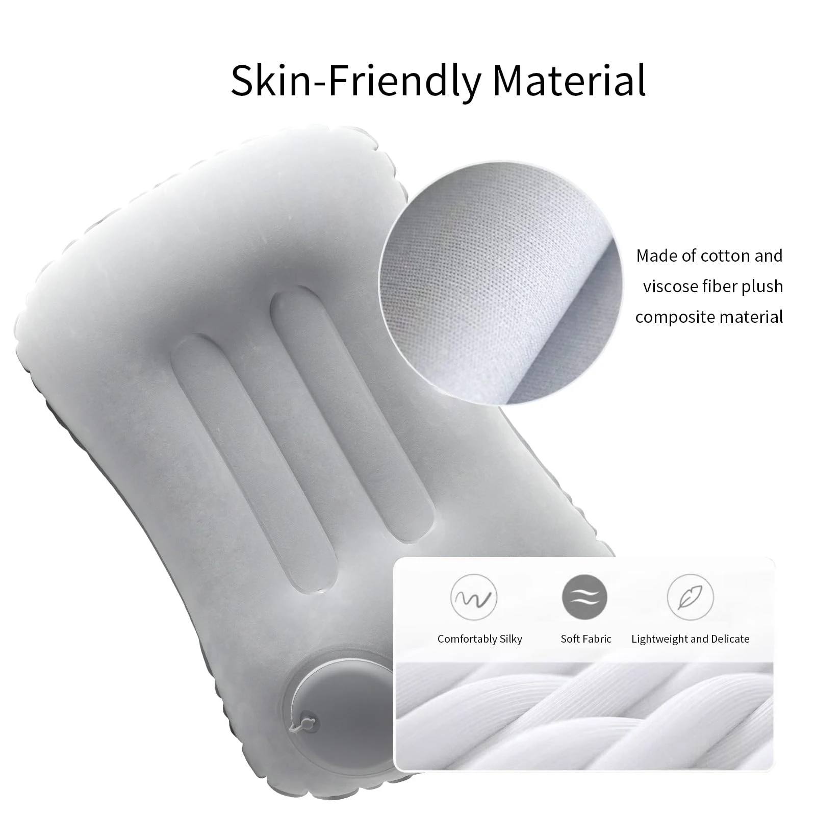 Tragbares, bequemes aufblasbar – Travel Pillow Inflatable Bewertung und Preis
