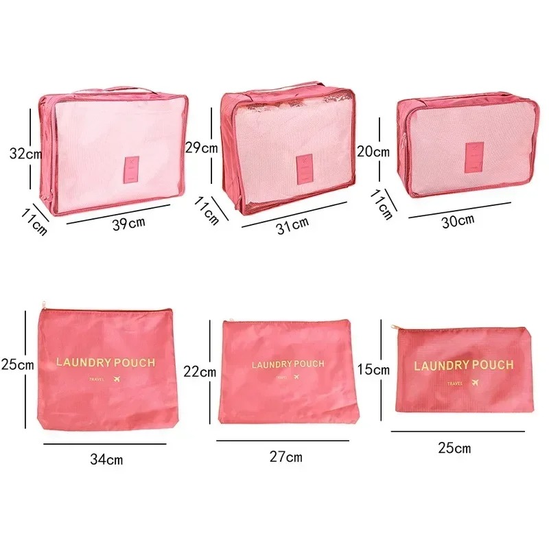 6-teiliges Set Reise-Aufbewahr – Travel Packing Cube Bewertung und Preis