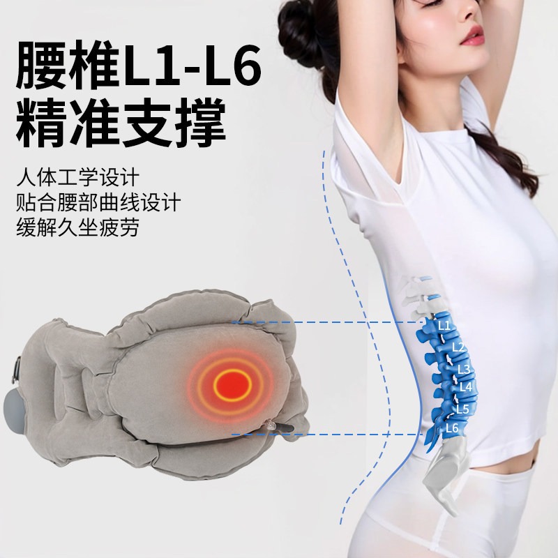 Aufblasbares Tragbares Lendenw – Travel Pillow Inflatable Bewertung und Preis